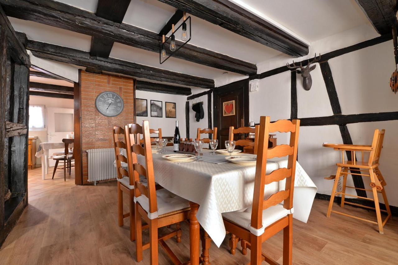 Chez Mamema, Maison Alsacienne Route Des Vins 킨츠하임 외부 사진
