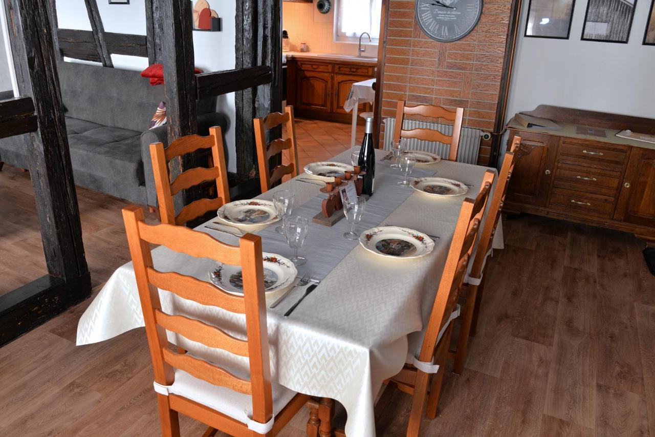 Chez Mamema, Maison Alsacienne Route Des Vins 킨츠하임 외부 사진
