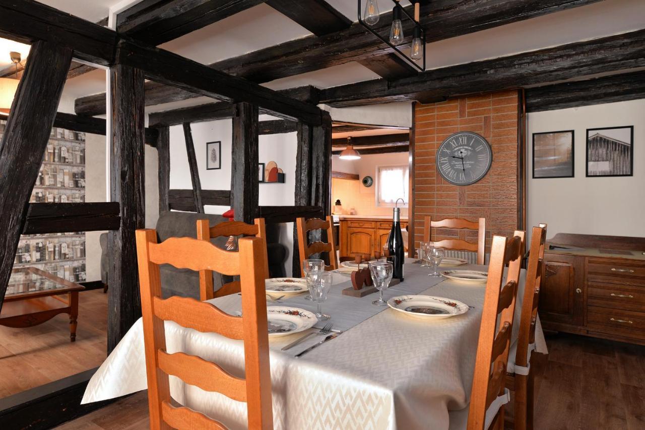 Chez Mamema, Maison Alsacienne Route Des Vins 킨츠하임 외부 사진